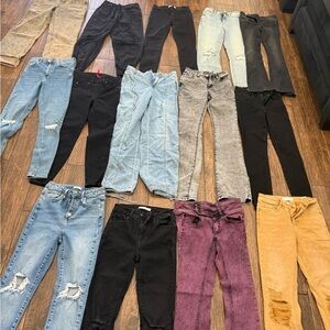 Trendy jeans/pants